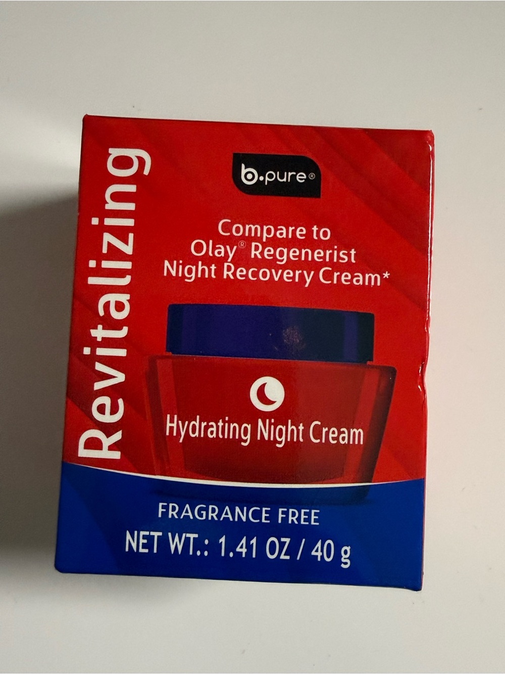 Revitalizing Hydrating Night Cream - Red